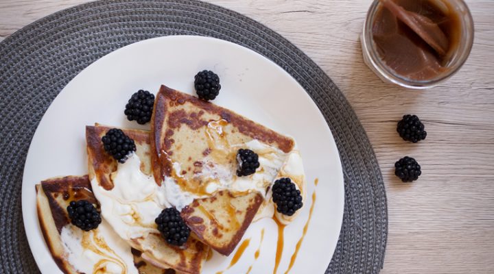 Naleśniki z ciasta parzonego – na maślance