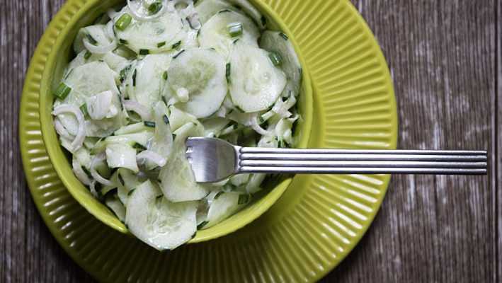 Mizeria – taka jaką lubię, czyli lekko słodka