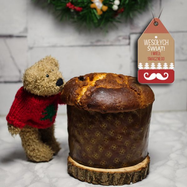 Włoska babka bożonarodzeniowa – Panettone