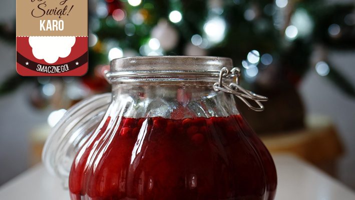 Wódka żurawinowa. Żurawinowo-pomarańczowa z wanilią