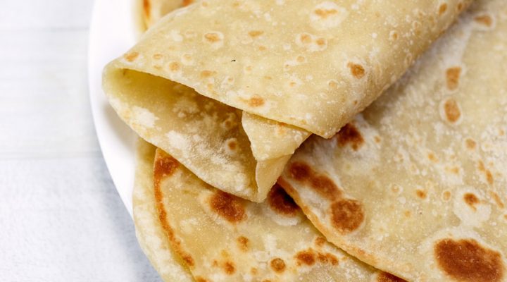 Tortille pszenne bez drożdży. Miękkie, w godzinę