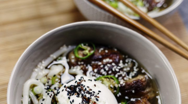 Ramen robię rano. Ramen wieprzowy, na żeberkach