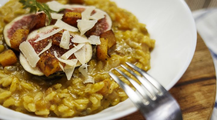 Jesienne risotto z dynią