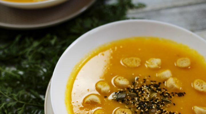 Zupa marchewkowa. Niepozorna, a z charakterem
