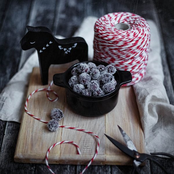 Żurawina szroniona w cukrze – nie tylko do dekoracji