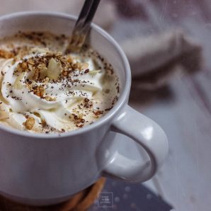 Kawowa owsianka latte – czysta rozpusta na śniadanie!