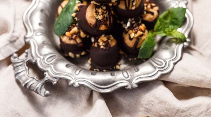Trufle orzechowe w czekoladzie – całkiem zdrowe!